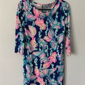 Lily Pulitzer, Vibrant Floral Print Dress